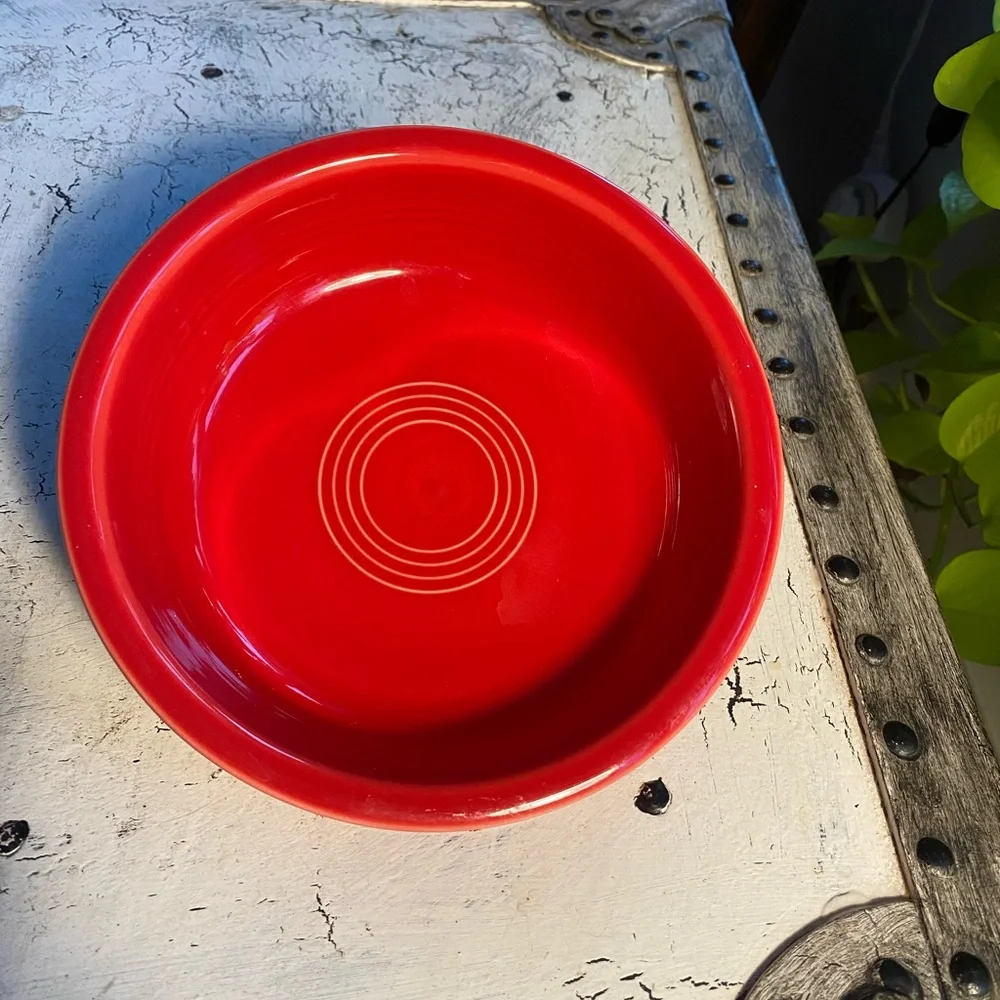 1 Fiesta Ware Scarlet 18 oz Cereal Bowl